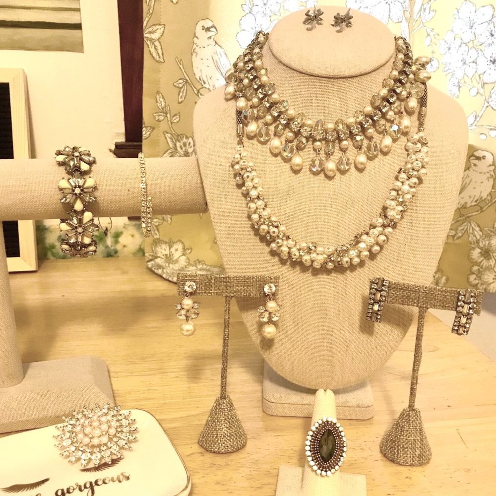 Baroque-Inspired Jewelry Wardrobe 9 piece Bundle